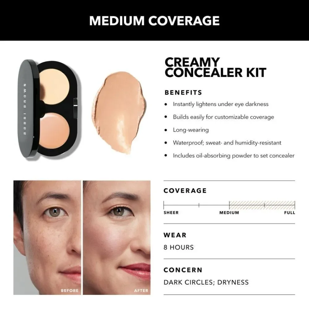 Bobbi Brown Creamy Concealer Kit in Natural Tan